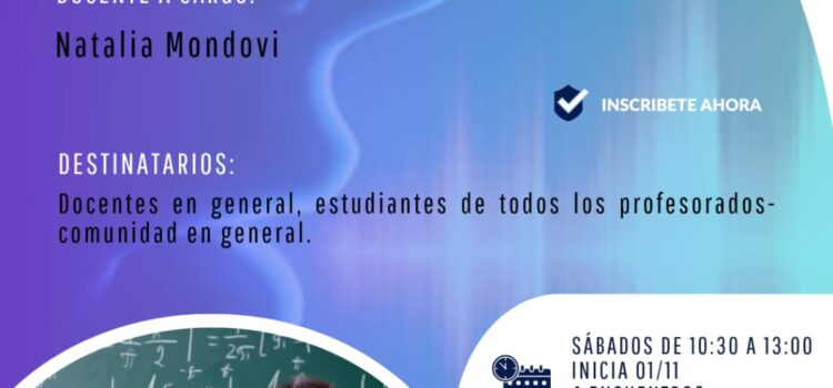 Taller: “La voz y el cuerpo como herramienta docente”